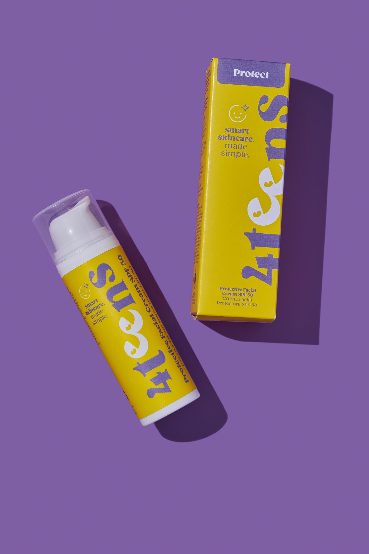 Protective Facial Cream SPF 50 for teen skin